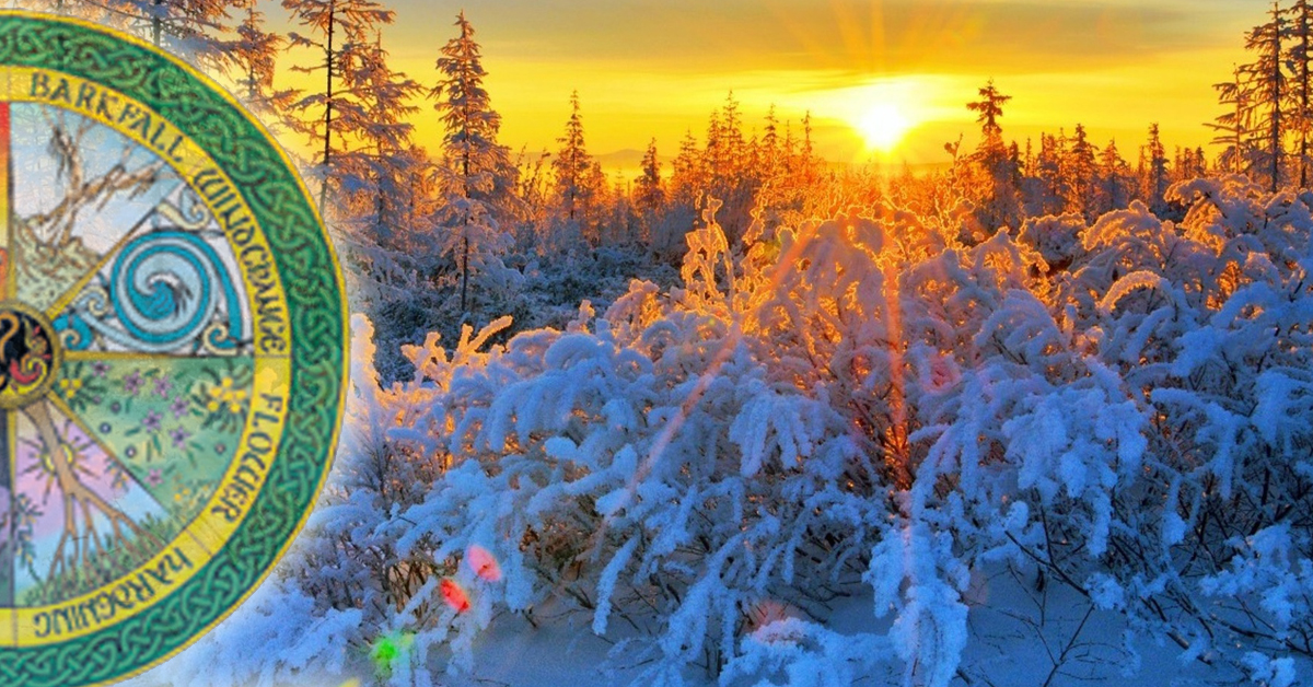 С Днем зимнего солнцестояния! С Днем возрождения Солнца!