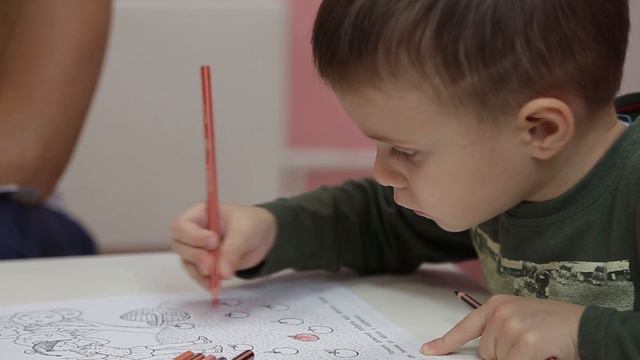 Занятие для детей 3-4 лет №4