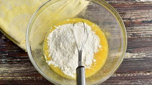 Вафли с фруктовой начинкой