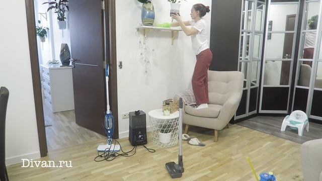 Экспресс УБОРКА по ЗОНАМ/Уютная МЕБЕЛЬ в Скандинавском СТИЛЕ/МОЕ Хранение на КУХНЕ/Чистый дом ВСЕГД