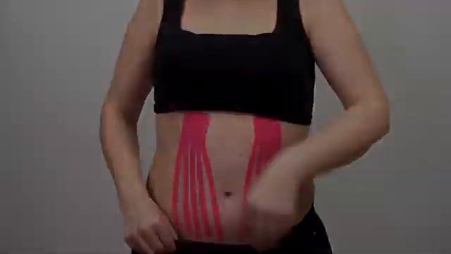 Тейпирование живота при активной жизни. Марафон "Стройнеем вместе!" смотреть онлайн