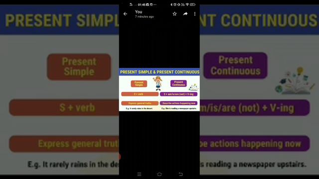 English Grammar class 7 Tenses Present Tense смотреть онлайн