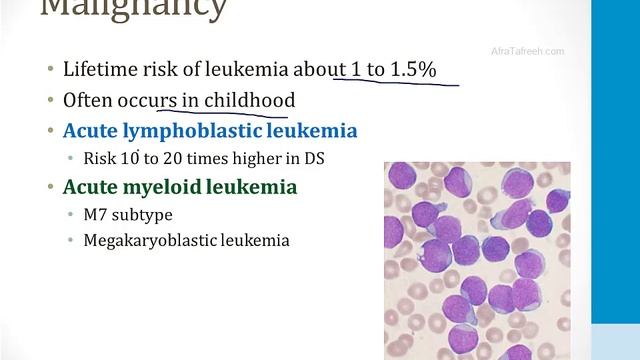 Генетика USMLE - 2. Генетические нарушения - 1.Синдром Дауна