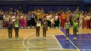 Награждение спортивная аэробика FISAF дуэт 8-10 лет. 12.05.19