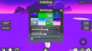 How to run very fast and change your background in catalog avatar creator *easy*