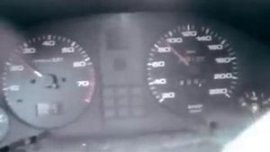 Audi 80 b4 2.0 0-100 acceleration test