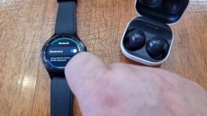 Bluetooth гарнитура для Galaxy Watch 4/Подключение