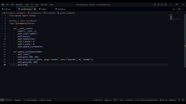Build A Pong Game using Python