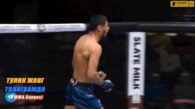 ДАХШАТ НОКАУНТ!НУРСУЛТОН БУ КУННИ 10 ЙИЛ КУТГАНДИ!UFC-ДА ЕНГ ЧИРОЙЛИ ДЕБЮТЛАРДАН БИРИ!ТУЛИК ЖАНГ смотреть онлайн