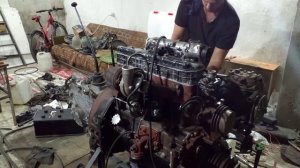 Д 245 Е2.9 первый запуск после кап. ремонта.