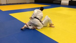 Judo Yoko-shiho-gatame / side control / уход от удержания поперёк