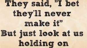 You're Still the One - Shania Twain (Lyrics)