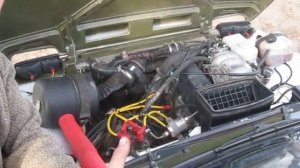 Подсос воздуха на Ниве.