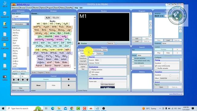 How to display Bible verse - NDI plugin installation - OBS Studio tutorial @BestTechWorld