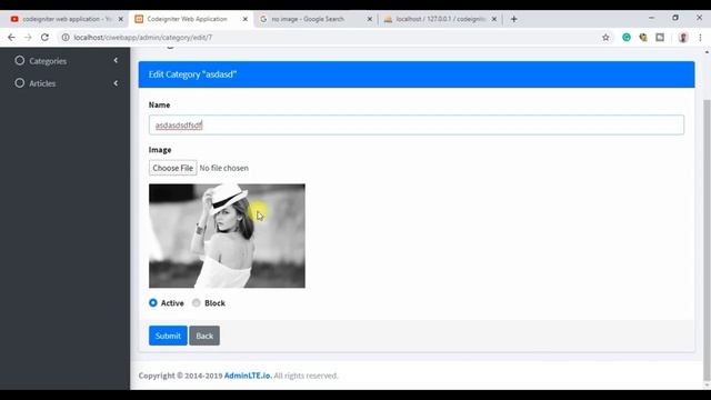 Codeigniter Web Application in Hindi - part 3