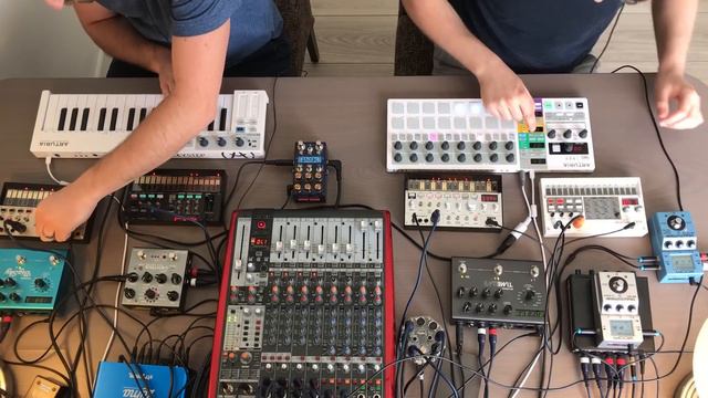 Volca Synthwave & Dub & House Jam (2019-04-21) смотреть онлайн