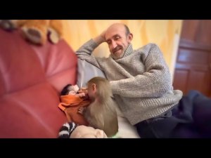 Люся ОЧЕНЬ ВНИМАТЕЛЬНО наблюдает за Владом, как он относится к Степашке?!