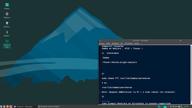 Compartir Carpetas Samba en Manjaro XFCE смотреть онлайн