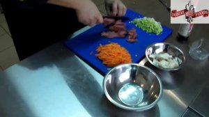Свинина с соусом терияки на рисовой подушке от Fommi-Foods.com