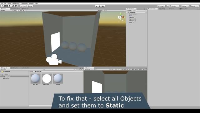 Unity 2017 Tutorial - Lighting a Simple Scene смотреть онлайн