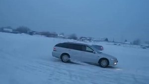 Дрифт на Honda Accord Wagon(Озеро Медвежье)