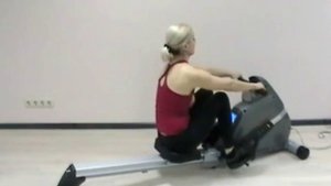 гребной тренажер sportop R600P.avi