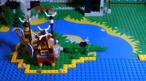 Lego Pirates Enchanted Island Set 6278 Stop Motion Building