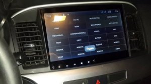 Настройка кнопок руля на магнитолу ANDROID на LANCER X 2011г