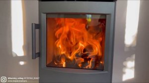 Чудеса горения и регулировки. Печь камин Wiking Mini 4