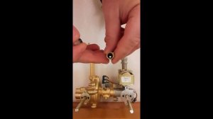 Конструкция сливного клапана газовой колонки. Design the drain valve Gas Water Heater.