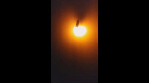мерцающая светодиодная лампа свеча имитация огня видео отзыв