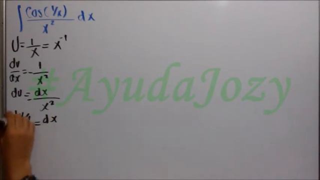 Ejercicio 21| Integración por Sustitución de la integral Cos(1/X)/X^2 dx смотреть онлайн