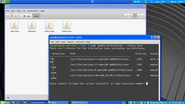 how to fix most java compiler issues on linux (follow up video to java compiler video) смотреть онлайн