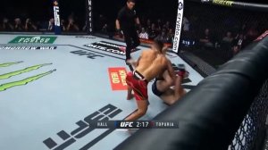 UFC Hall vs  Topuria