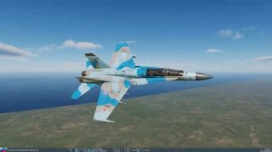 F/A-18C Применение GBU-31 Режим TOO