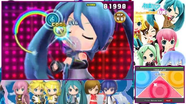 [Miku] Finder (Hard - Tap mode S+ Perfect) - Hatsune Miku Project Mirai DX смотреть онлайн