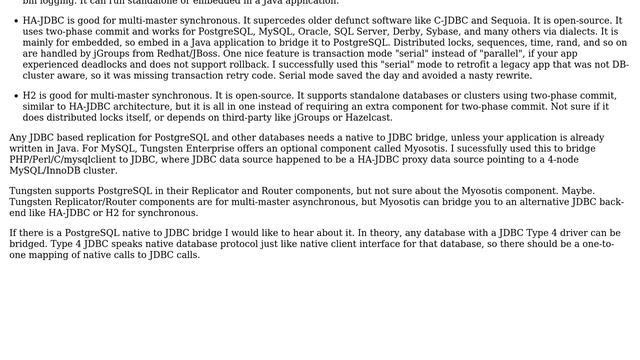 USABLE multi-master replication for Postgres? (6 Solutions!!) смотреть онлайн