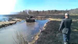 Самодельный вездеход на пневмоходу.