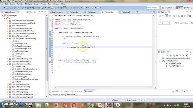 Core Java 74 - throws keyword смотреть онлайн