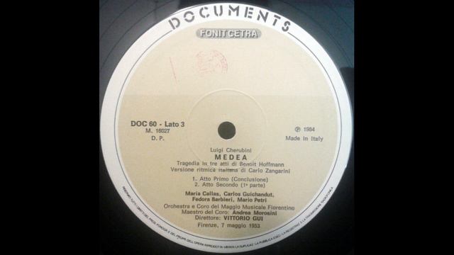 Callas - Medea, Florence 1953 Complete - Vinyl Source