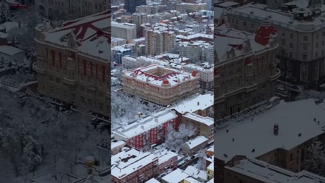 Зима близко ❄️ #ростовнадону #аэросъемка #drone #dji #mavic3 #winter #зима