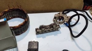 Трехуровневый регулятор напряжения генератора. Mitsubischi 95АМ.Форд Транзит 2.5D. Как установить??