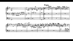 И. С. Бах - Прелюдия и фуга для органа соль-минор, BWV 558 - Ханс Фагиус