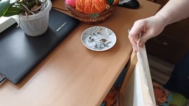 Как закрепить ткань на рамку (для школы)