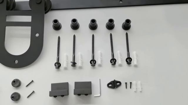 Амбарный механизм "Подкова" для раздвижной двери. смотреть онлайн