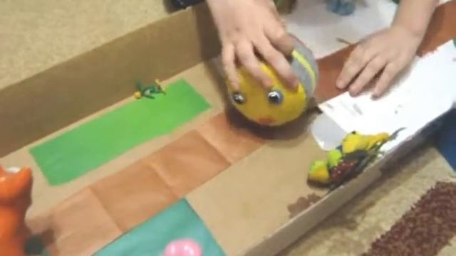 Сказка на английском для детей.Колобок. Bun. English for kids. смотреть онлайн