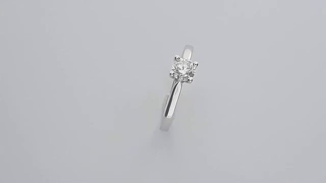 0 50 Carat classic narrow diamond engagement ring 1 смотреть онлайн
