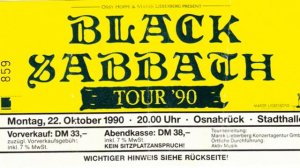 Black Sabbath Live In Osnabrück Headless Cross