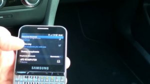 VW Golf 6 - Samsung Galaxy Pro bluetooth - parowanie