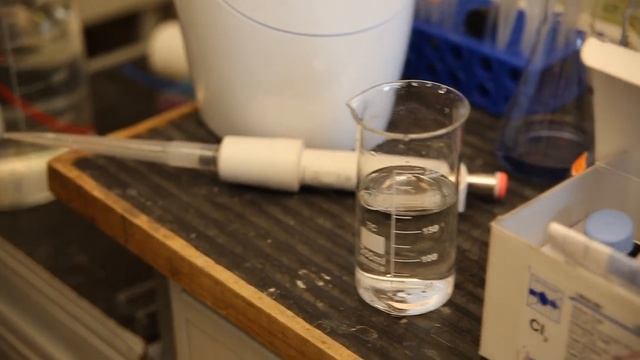 Лабораторные испытания воды
